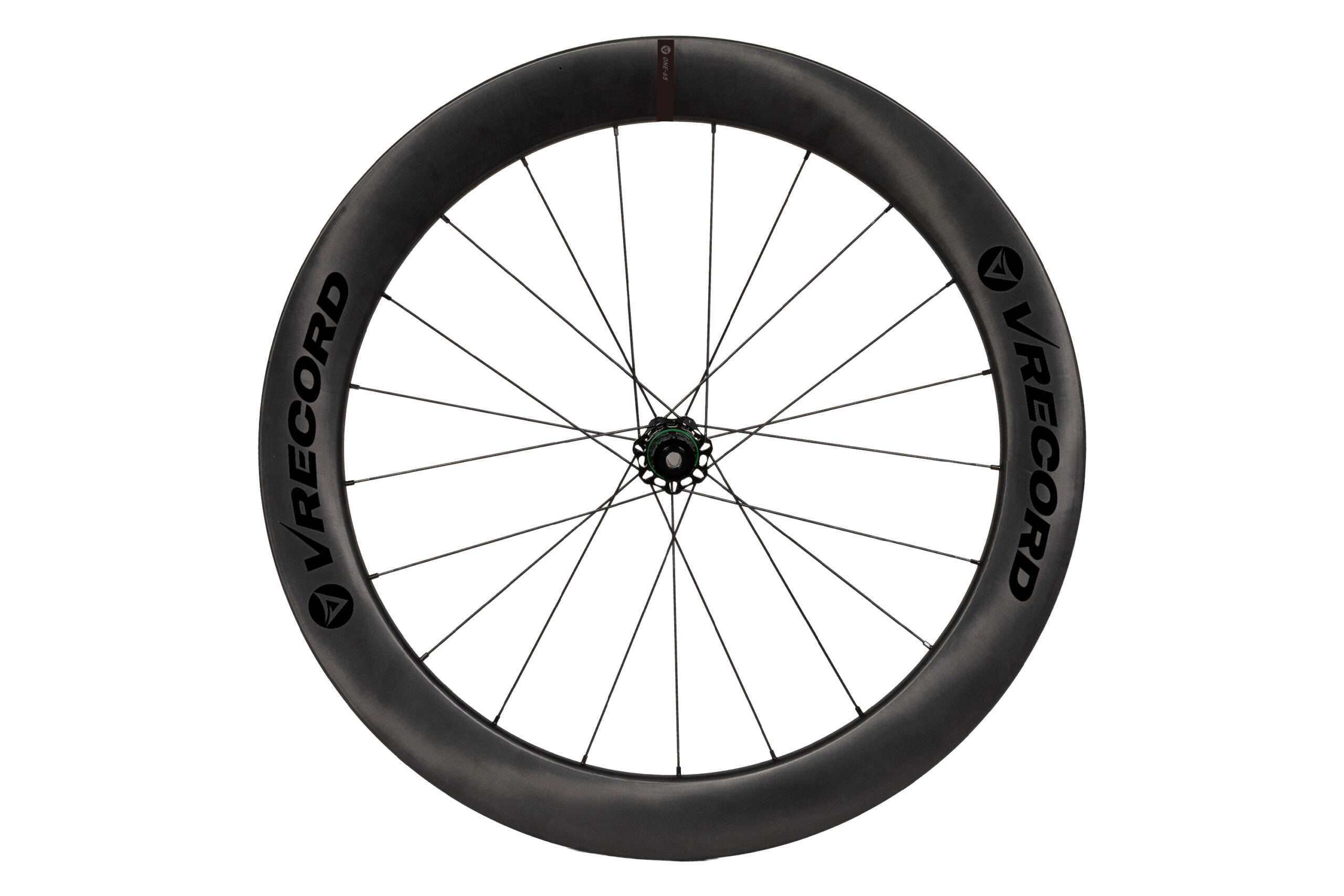 VRECO ONE 65 [BLACK EDITION] - VRECORDブイレコードRoad Bike Wheel